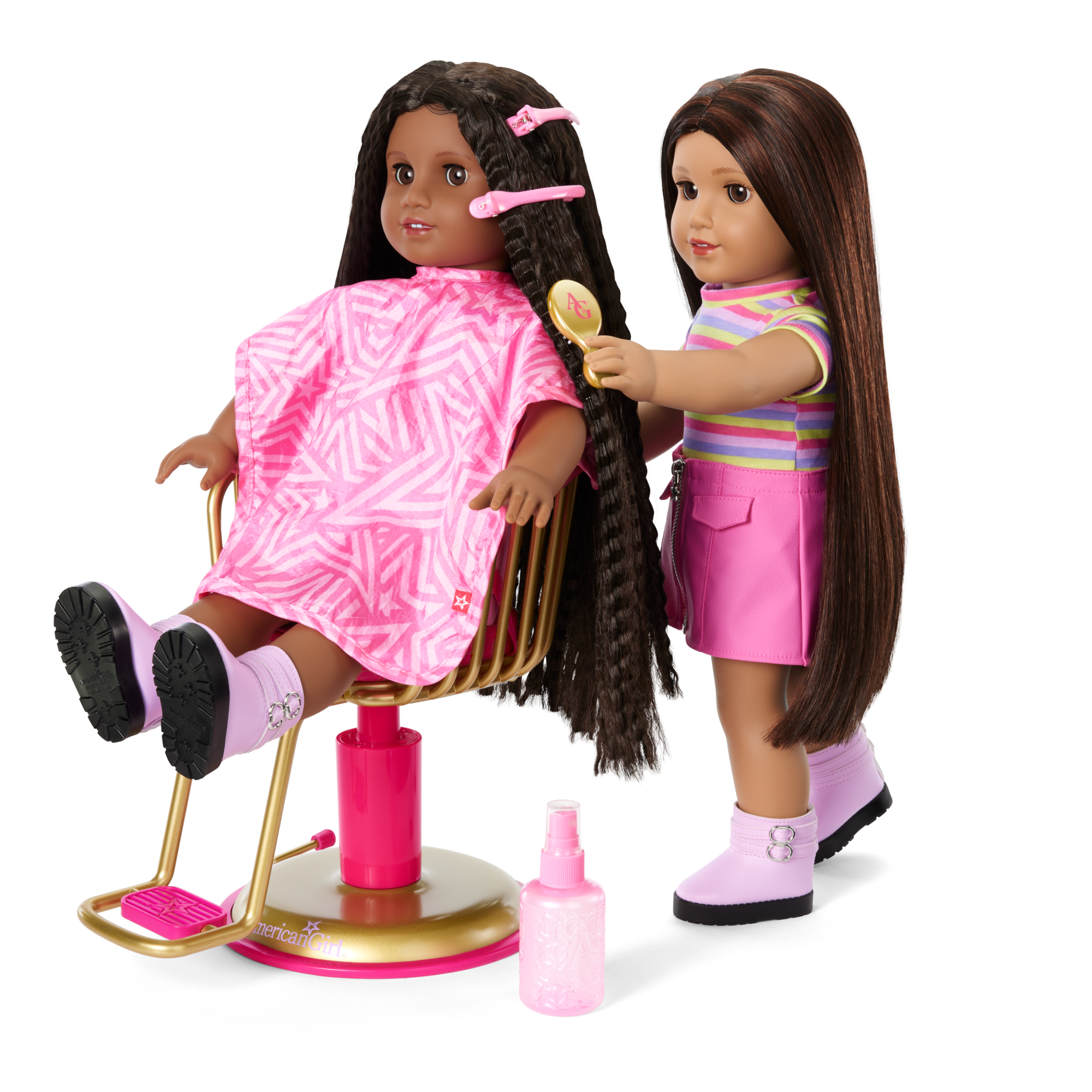 Long Hair Looks By Truly Me Salon Chair & Accessories For 18-Inch Dolls - Image 2