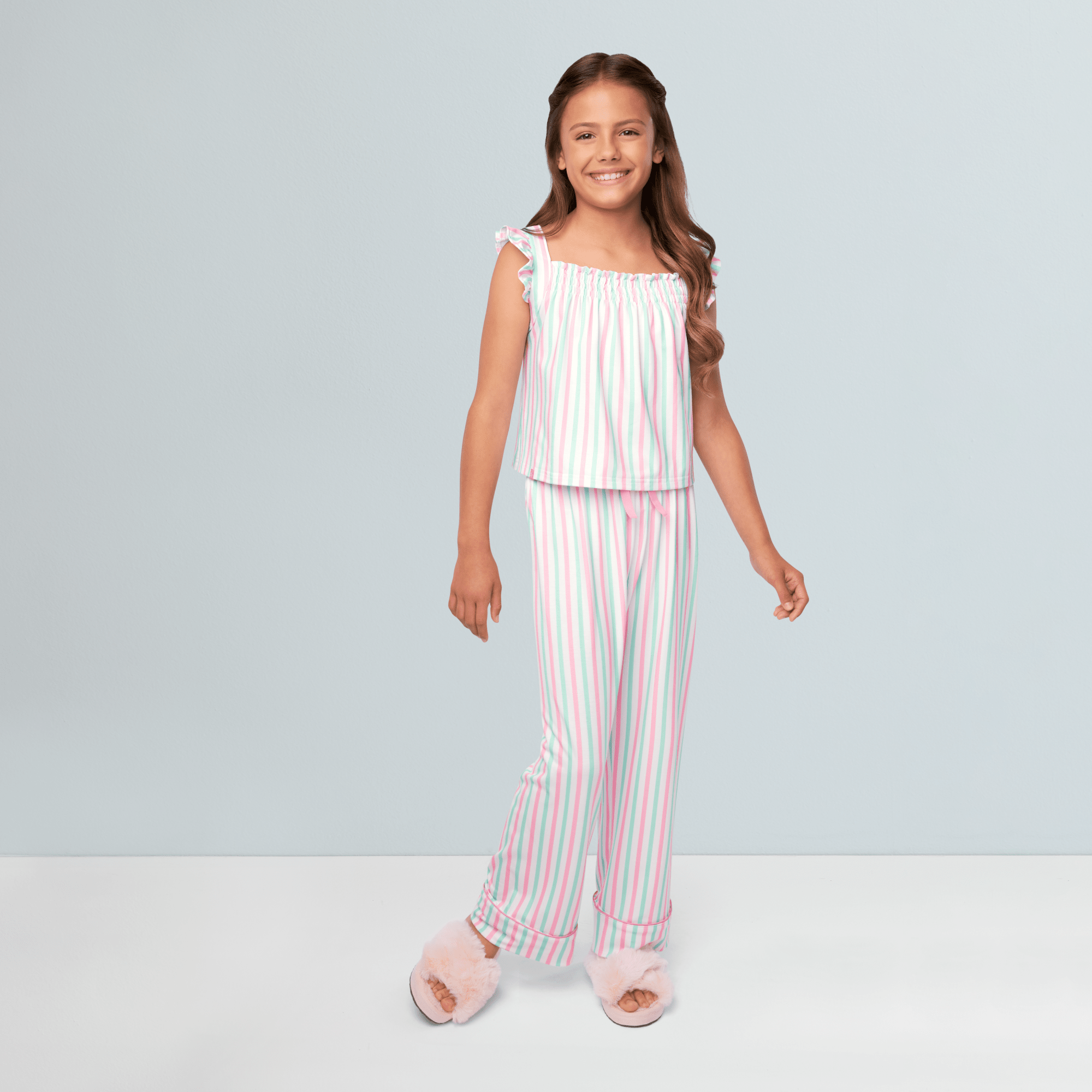 Raquel's Coastal Stripes Pajamas For Girls (Girl Of The Year 2026) - Image 11