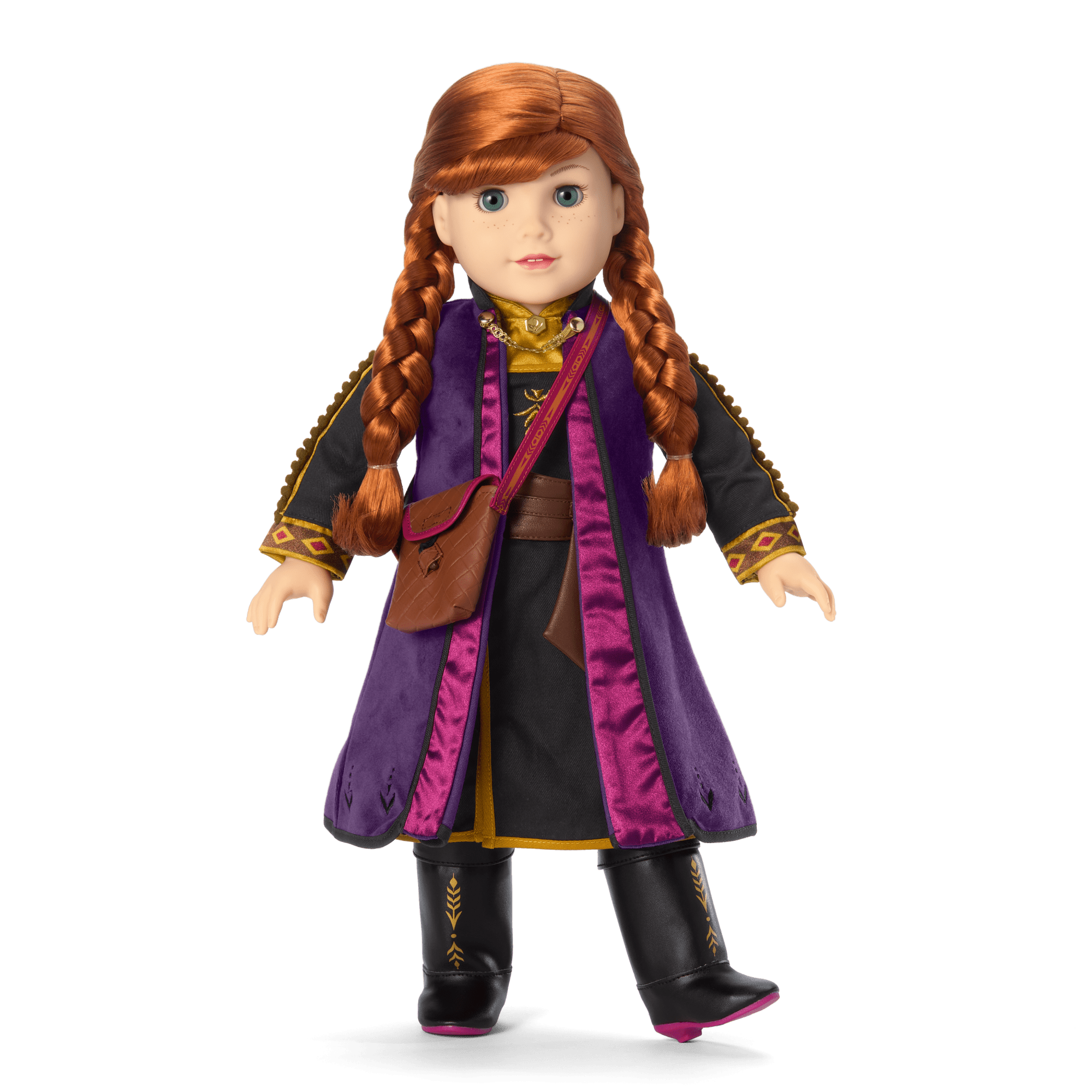 Disney Frozen Anna Adventure Outfit & Travel Bag For 18-Inch Dolls By American Girl - Image 2