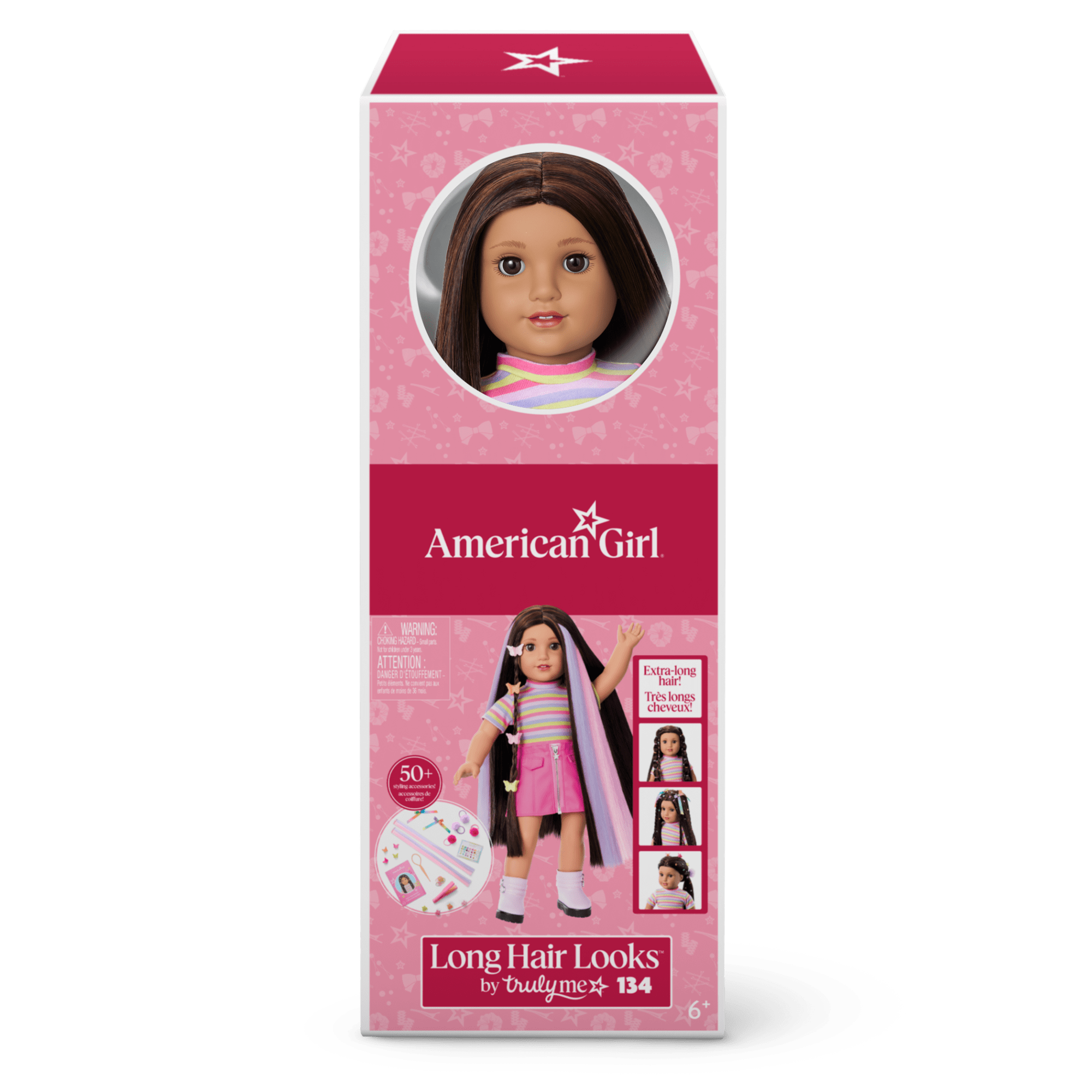 Long Hair Looks By Truly Me 18-Inch Doll #134 & Hair Accessories - Image 17