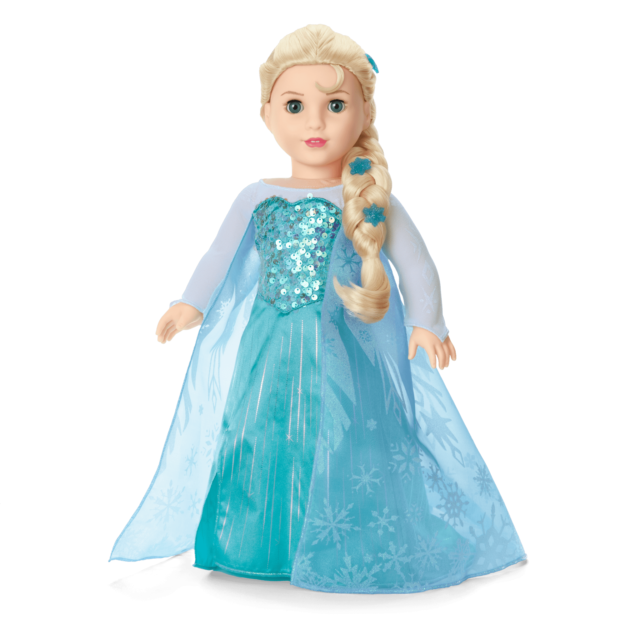 Disney Frozen Elsa Doll & Matching Dress For Girls By American Girl - Image 3