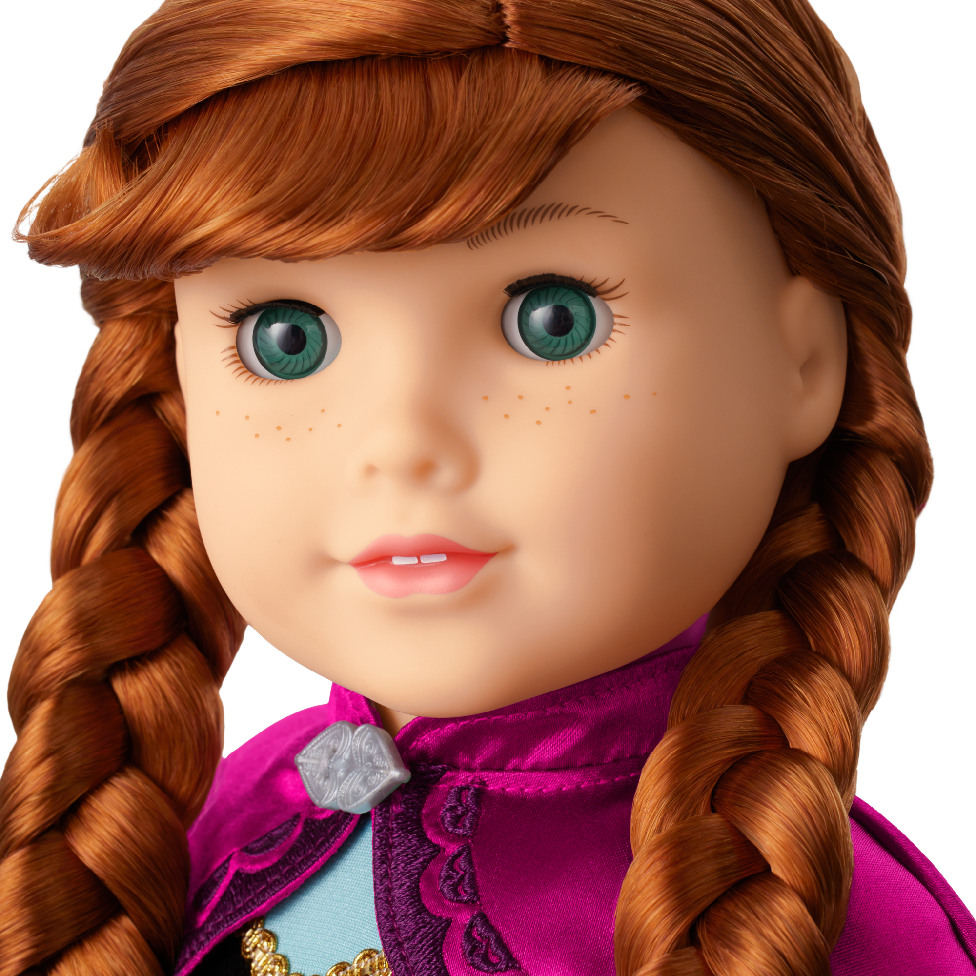 Disney Frozen Anna Doll & Matching Dress For Girls By American Girl - Image 5