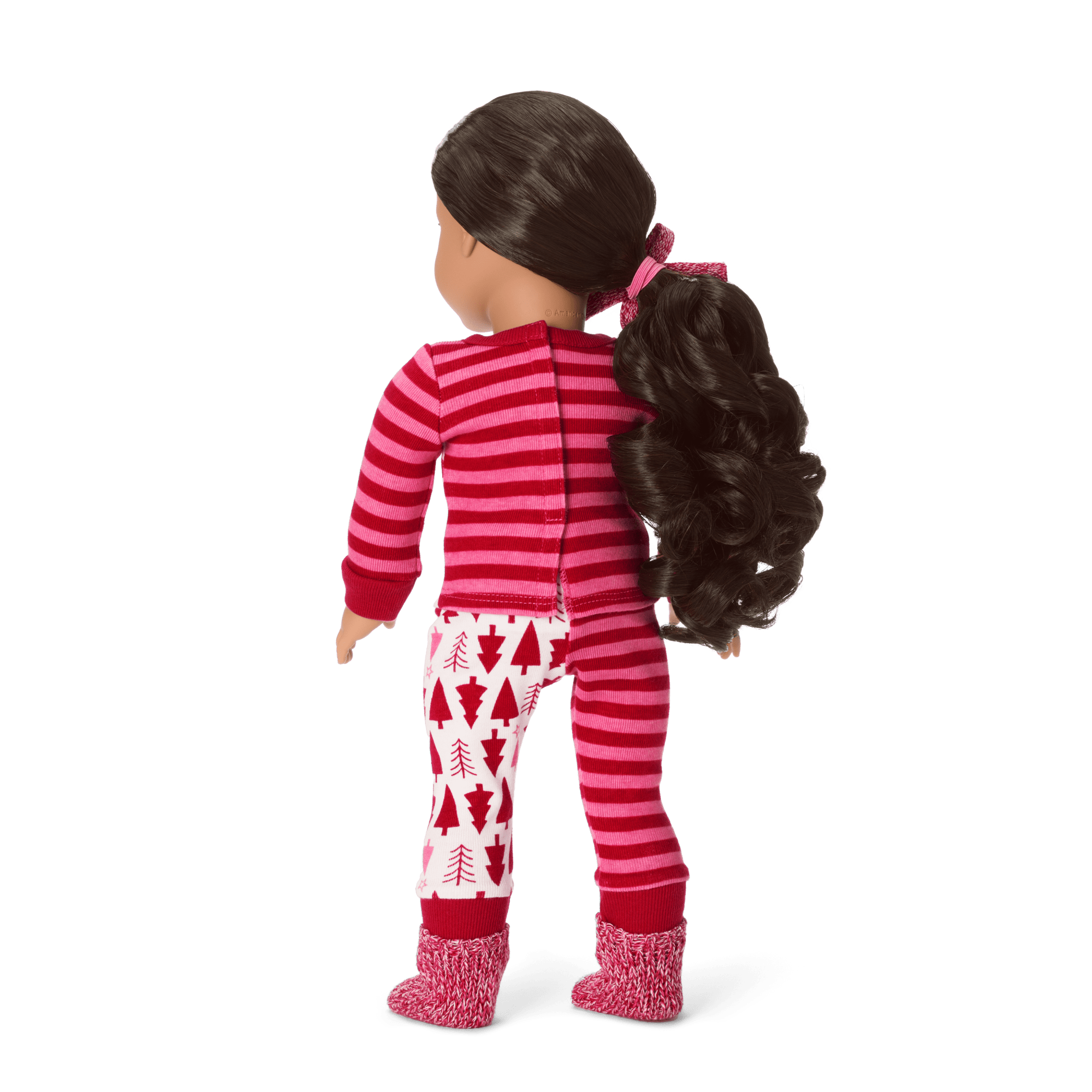 American Girl X Hanna Andersson Holiday Treetops Pajamas For 18-Inch Dolls - Image 3