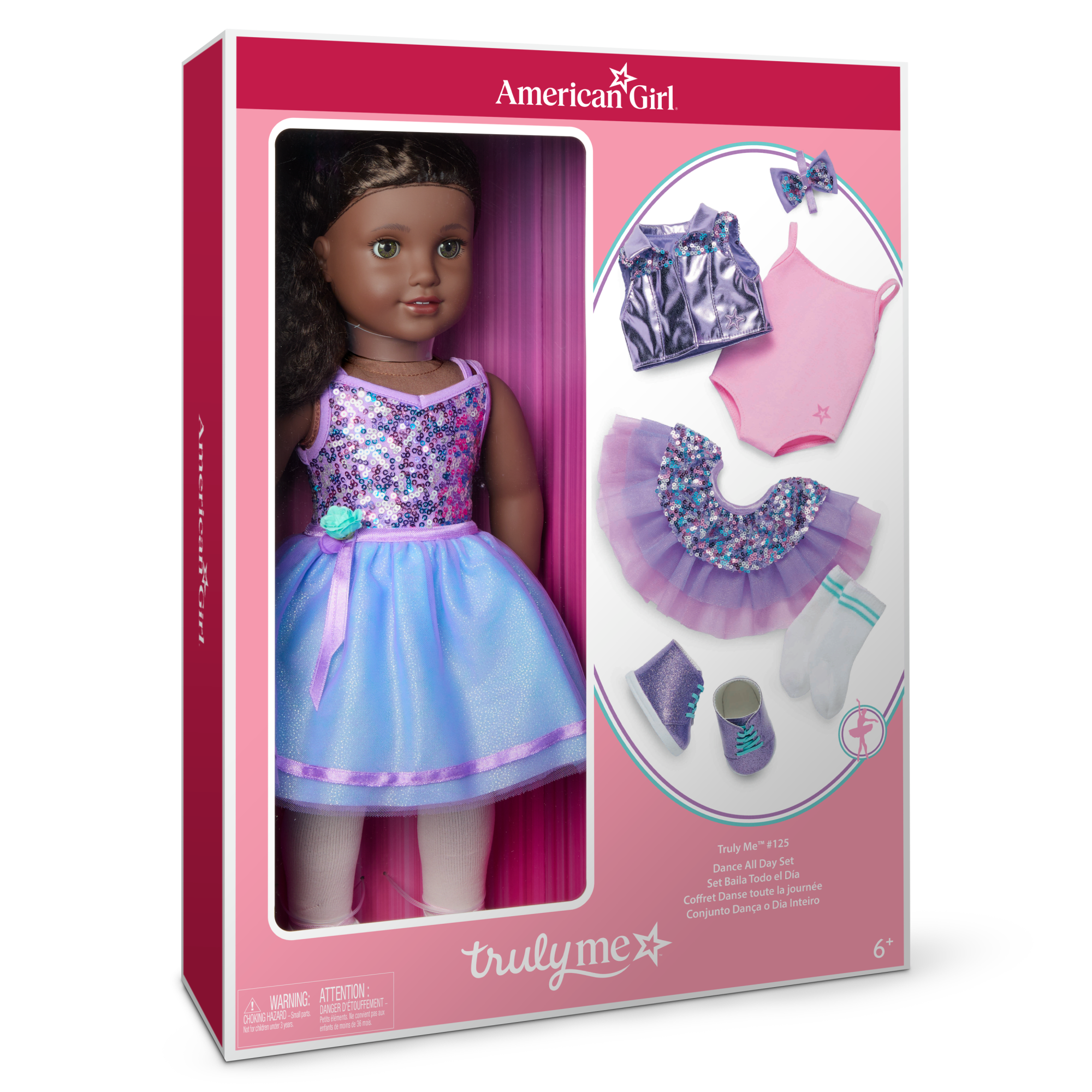 Truly Me #127 Doll & Dance All Day Set With Curly Dark-Brown Hair - Image 16