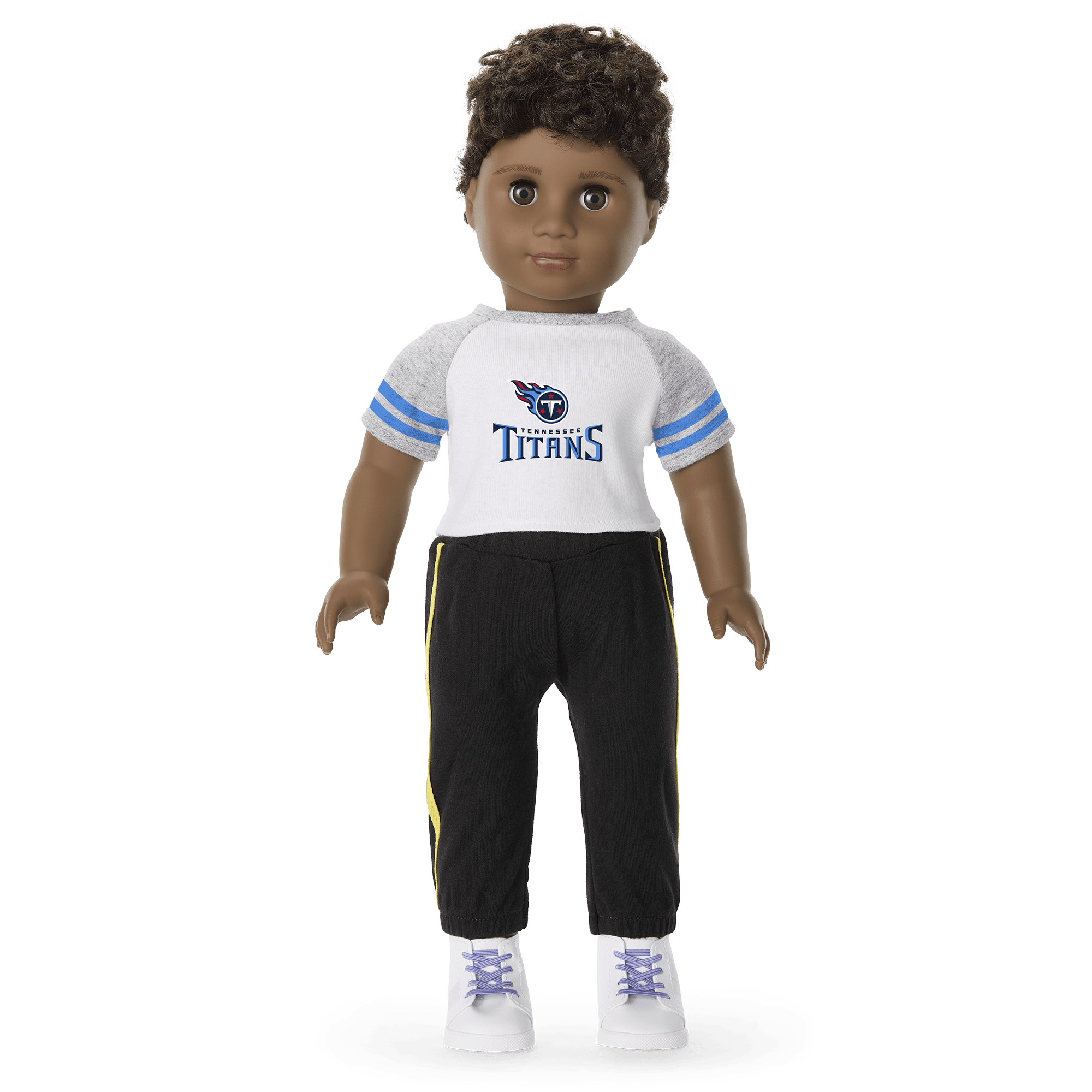 American Girl X Nfl Tennessee Titans Fan Tee For 18-Inch Dolls - Image 2