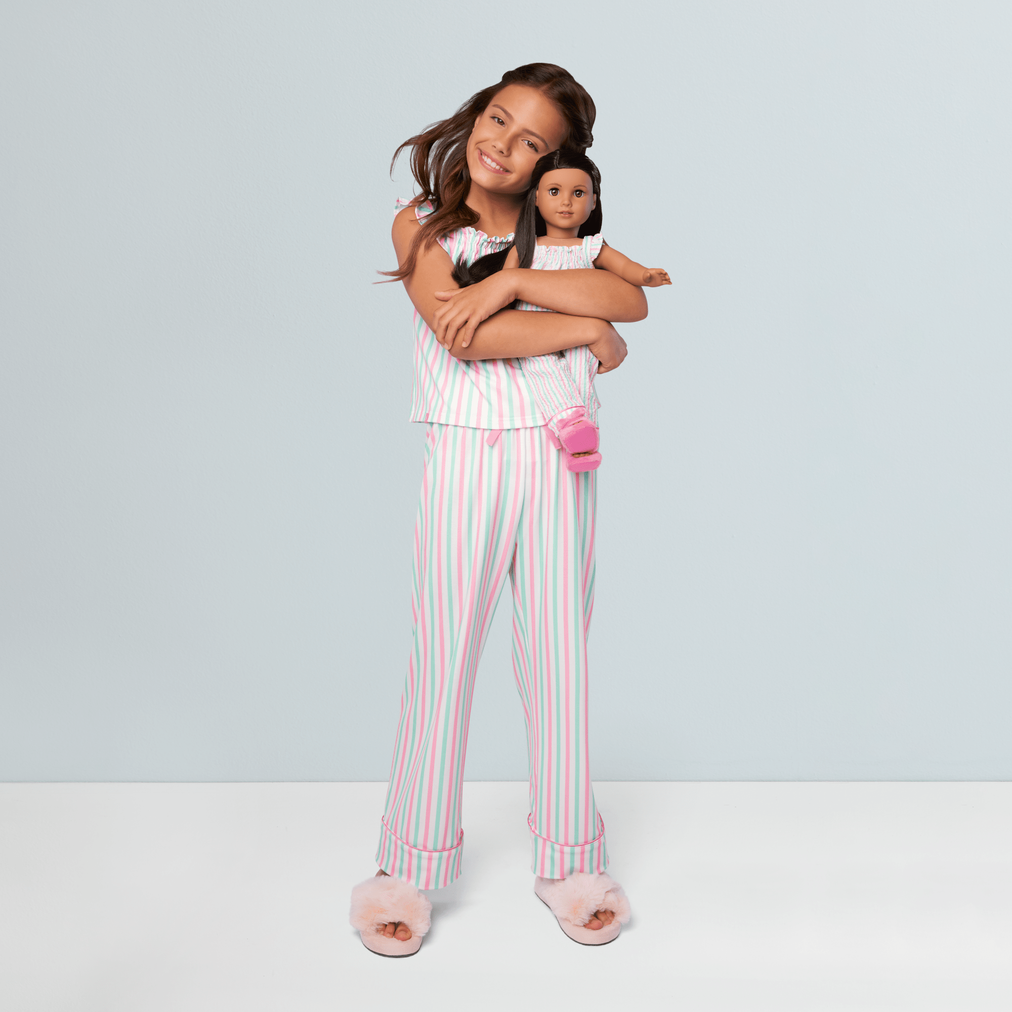 Raquel's Coastal Stripes Pajamas For Girls (Girl Of The Year 2026) - Image 8