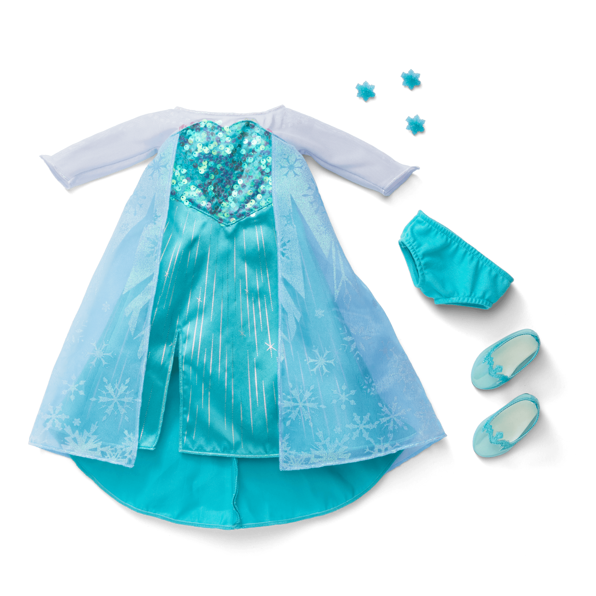 Disney Frozen Elsa Doll & Matching Dress For Girls By American Girl - Image 12