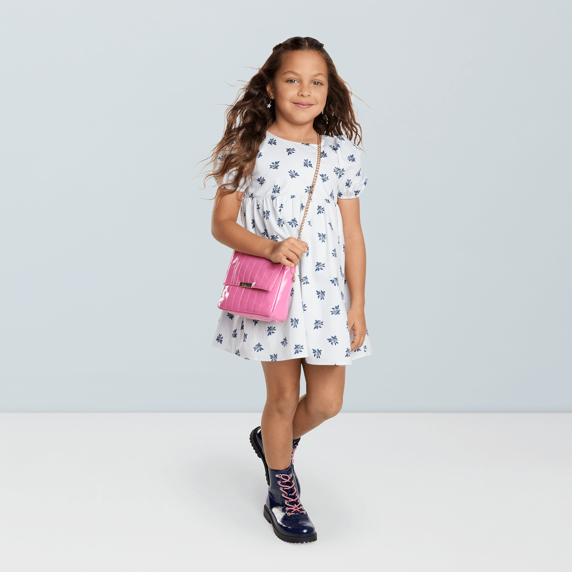 American Girl X Something Navy Pop-Of-Pink Purse For Girls - Image 3