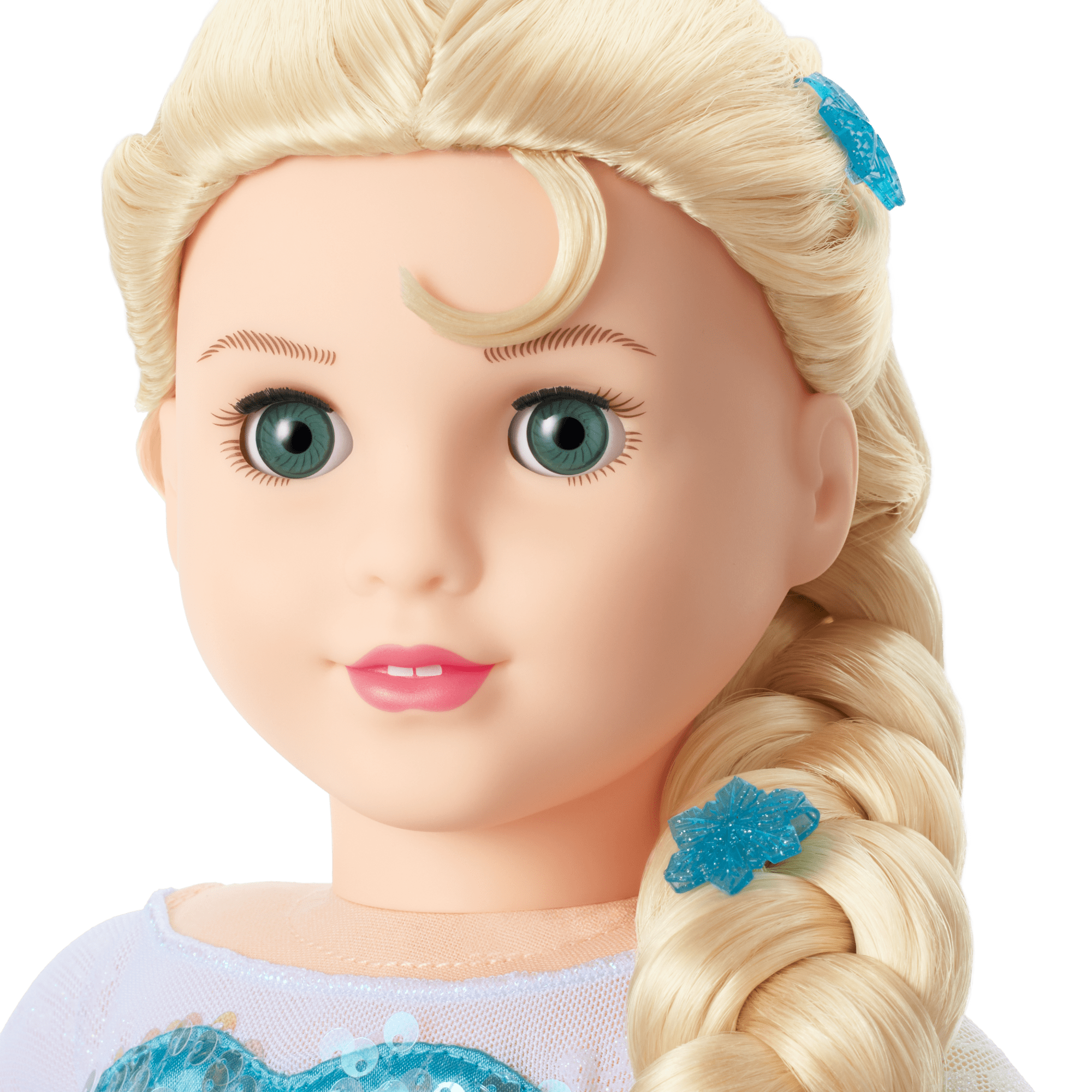 Disney Frozen Elsa Doll & Matching Dress For Girls By American Girl - Image 5
