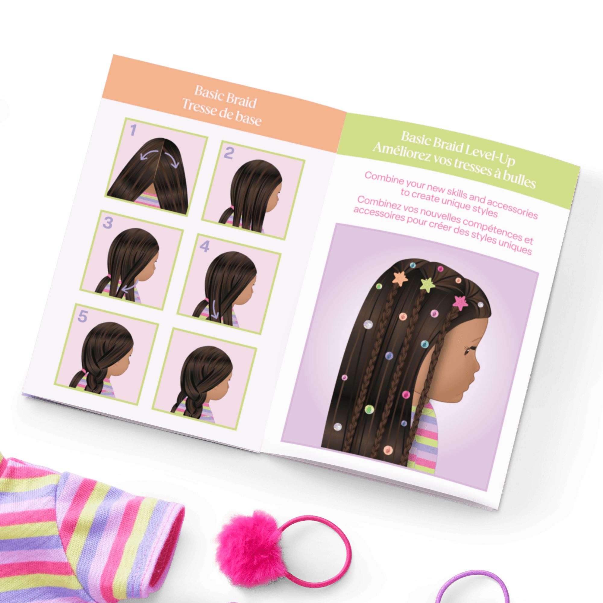 Long Hair Looks By Truly Me 18-Inch Doll #134 & Hair Accessories - Image 16