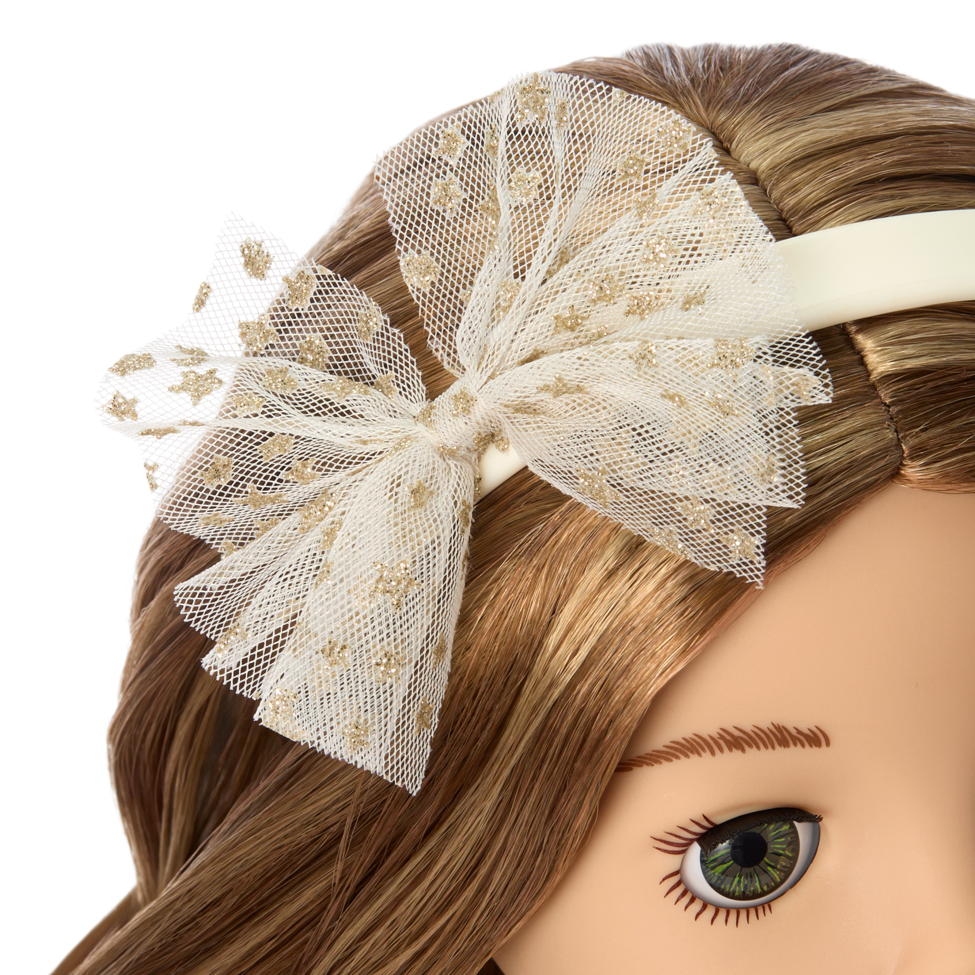 American Girl X Janie And Jack Sparkly Cream Celebration Dress For Girls & 18-Inch Dolls - Image 6