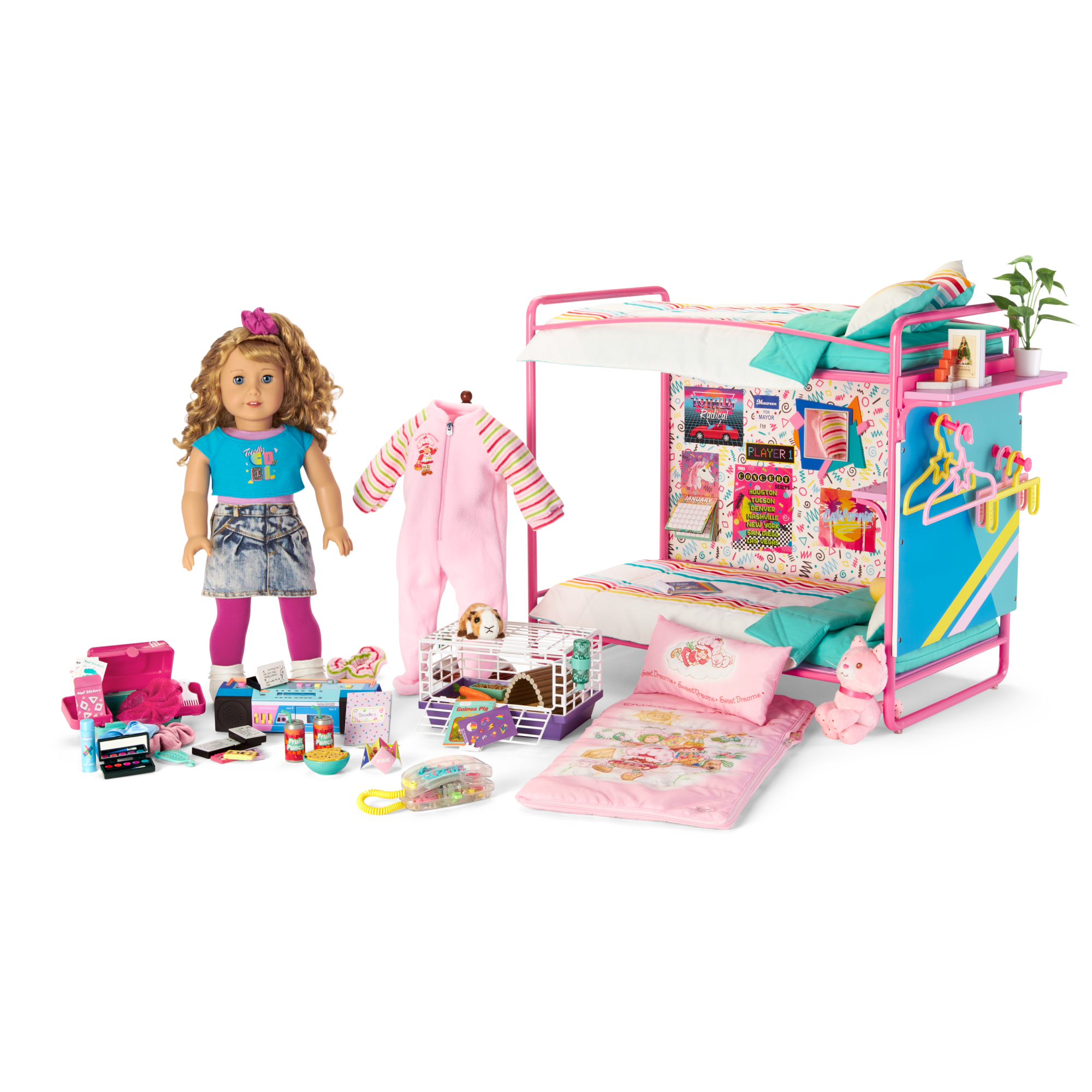 Courtney's Strawberry Shortcake Pajamas For 18-Inch Dolls (Historical Characters) - Image 8