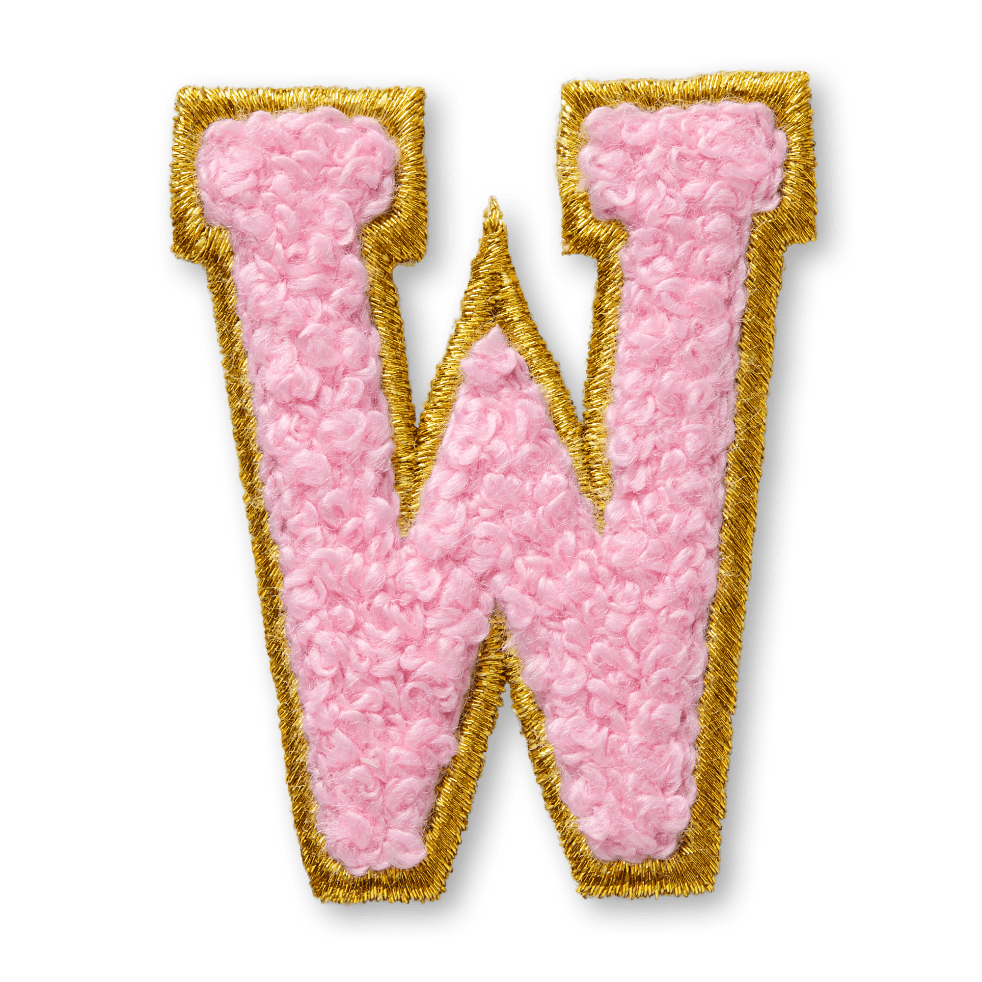 Ag Letter W Stick-On Patch