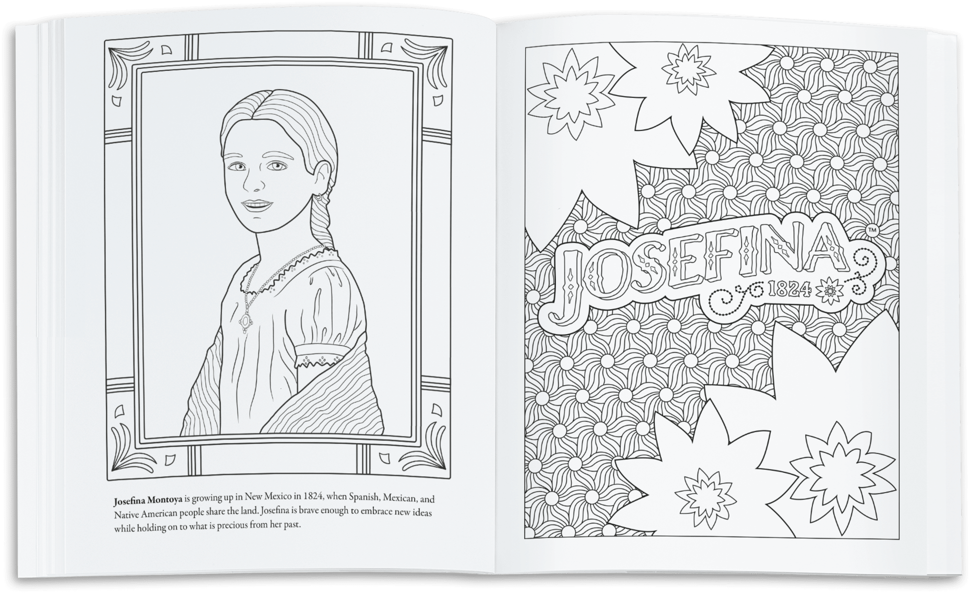American Girl Coloring Journal - Image 4