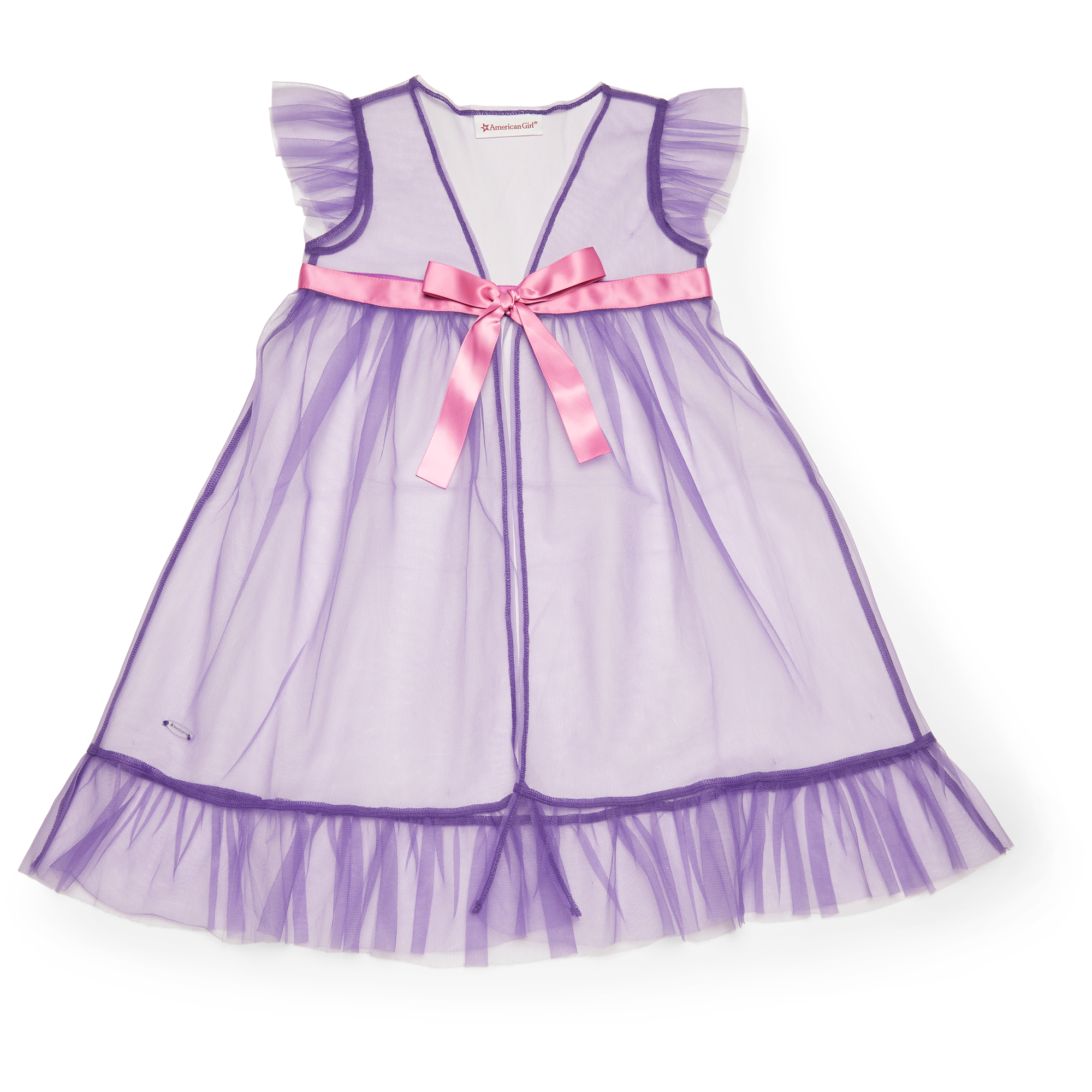 Royal Ruffles Nightie & Robe For Little Girls - Image 5
