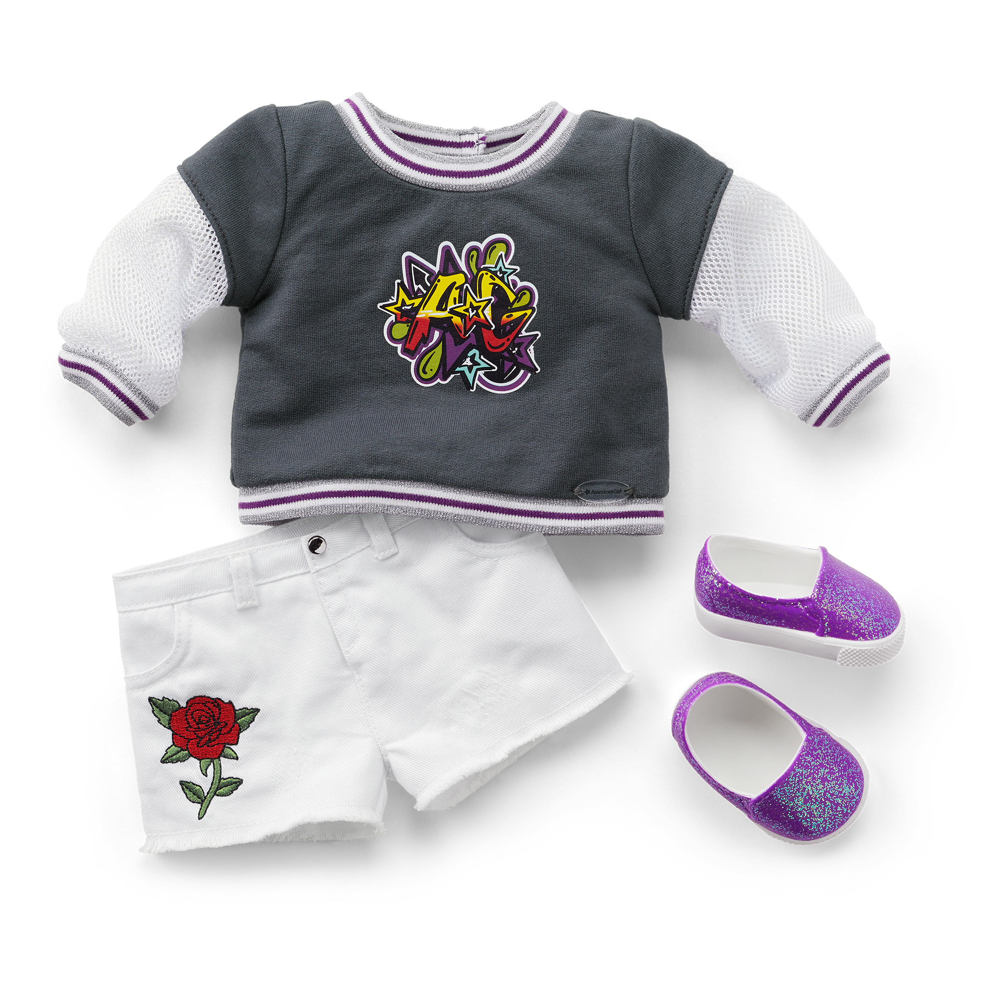 Truly Me Doll #91 In Girly Graffiti + Chic & Stylish Accessories - Image 3