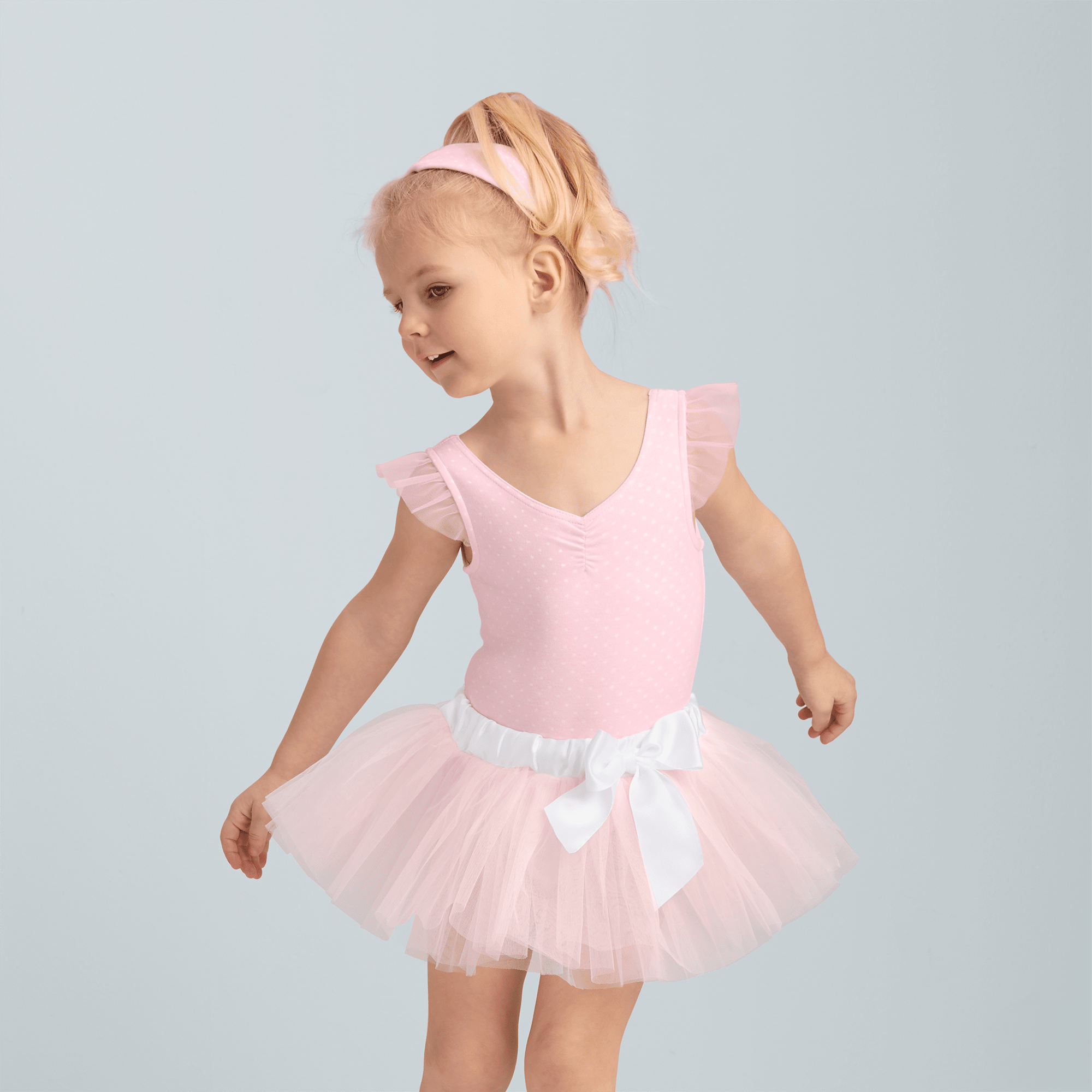 Bitty's Ballerina Outfit For Little Girls & Bitty Baby Dolls - Image 4