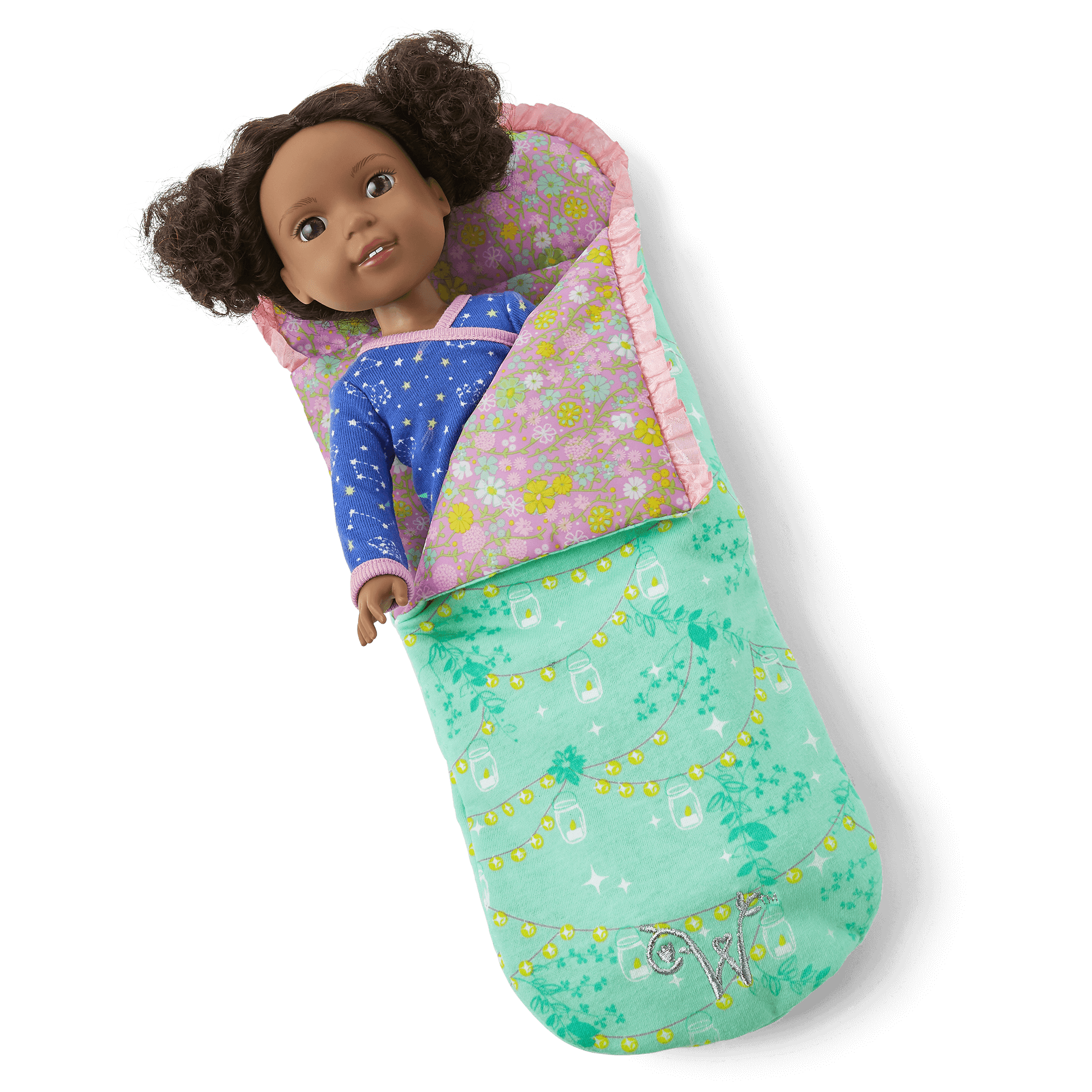 Stargazing Sleeping Bag For Welliewishers Dolls - Image 2