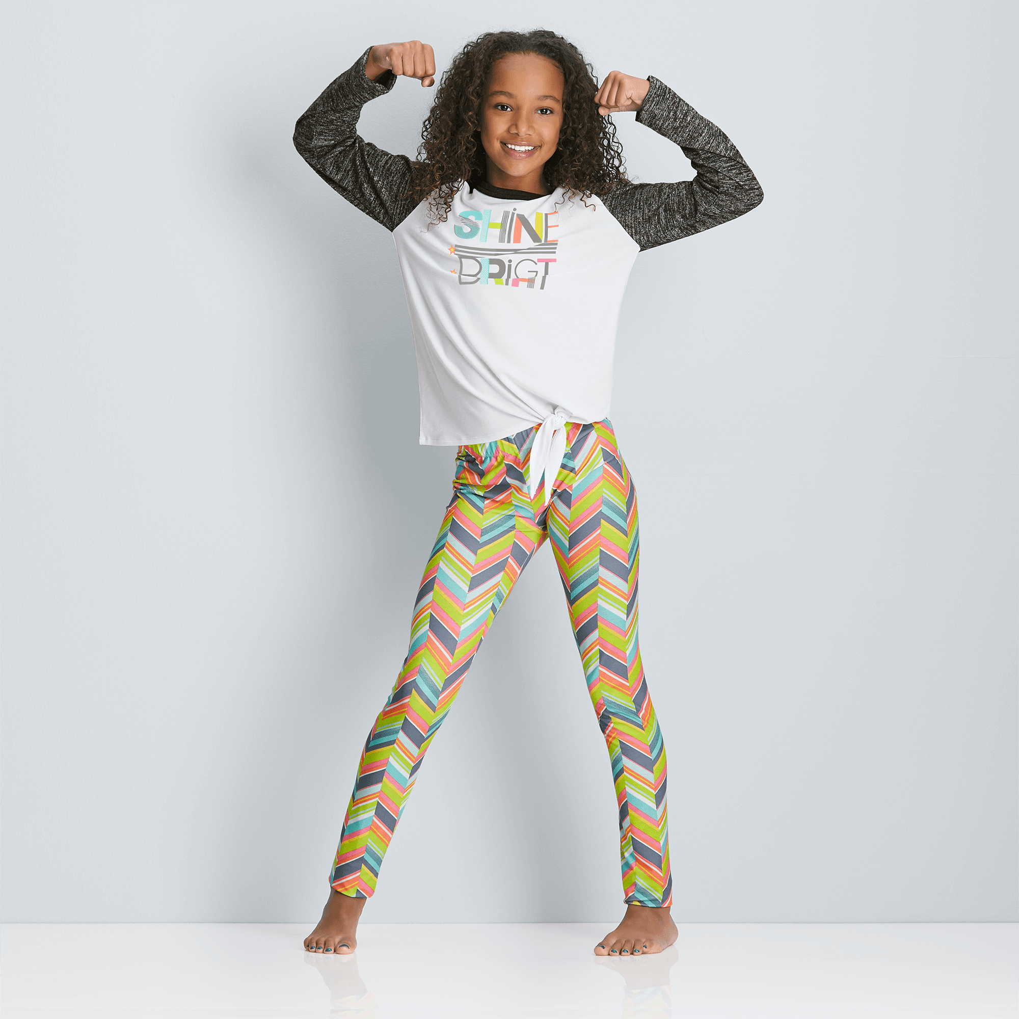 Shine Bright Pajamas For Girls - Image 2