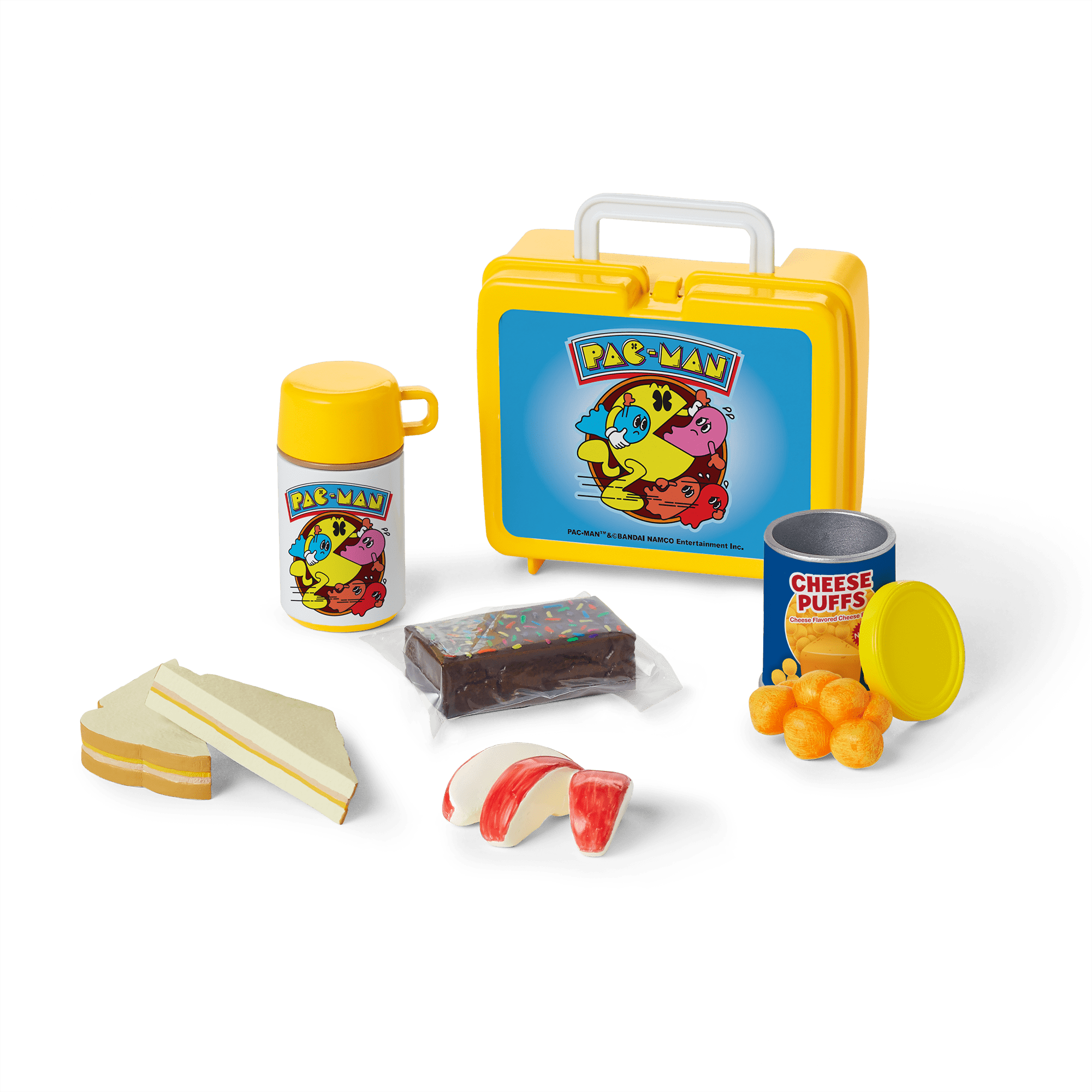 Courtney's Pac-Man Lunch Set For 18-Inch Dolls (Historical Characters)