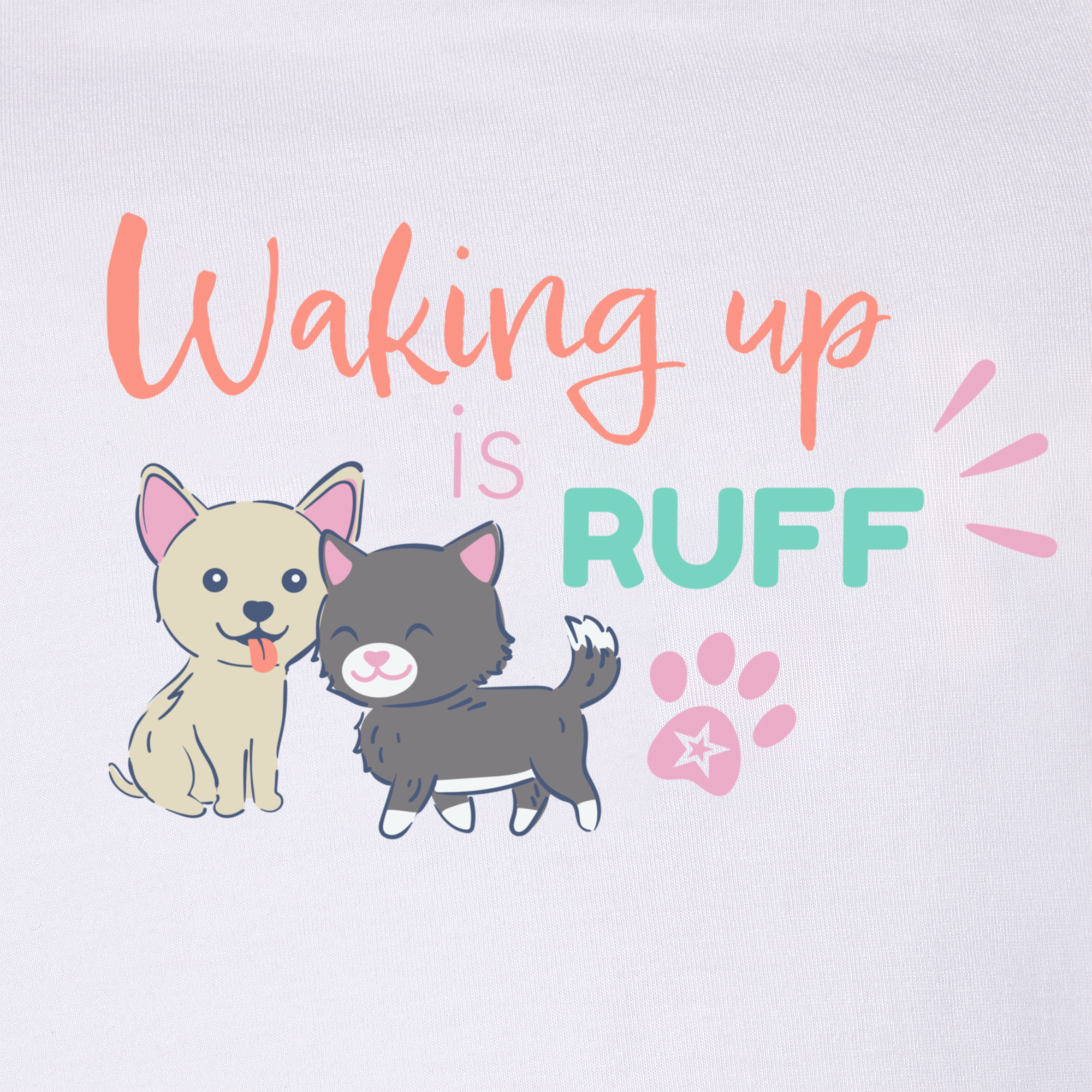 Waking Up Is Ruff Pjs For Girls - Image 8