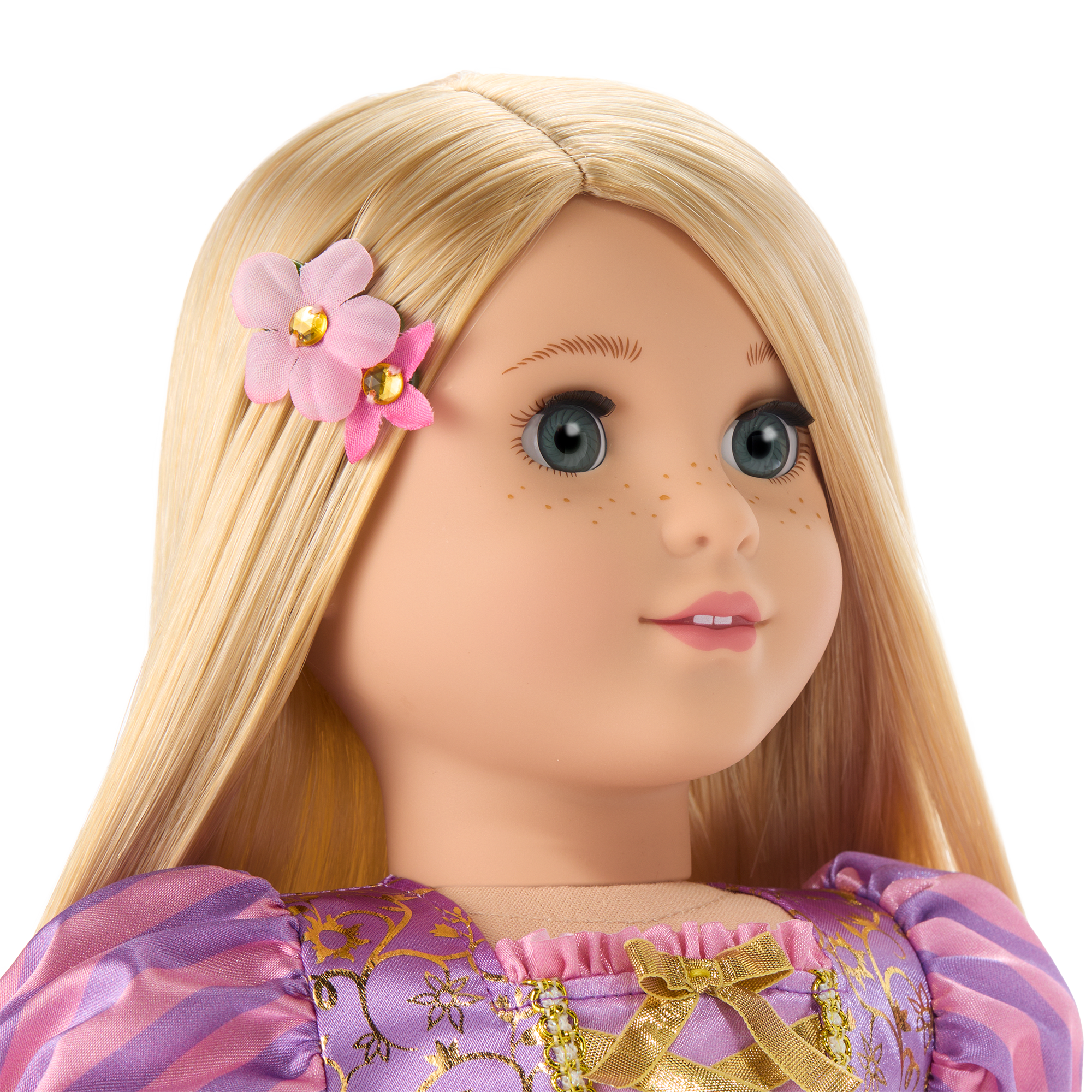 American Girl Disney Princess Rapunzel 18-Inch Doll - Image 5