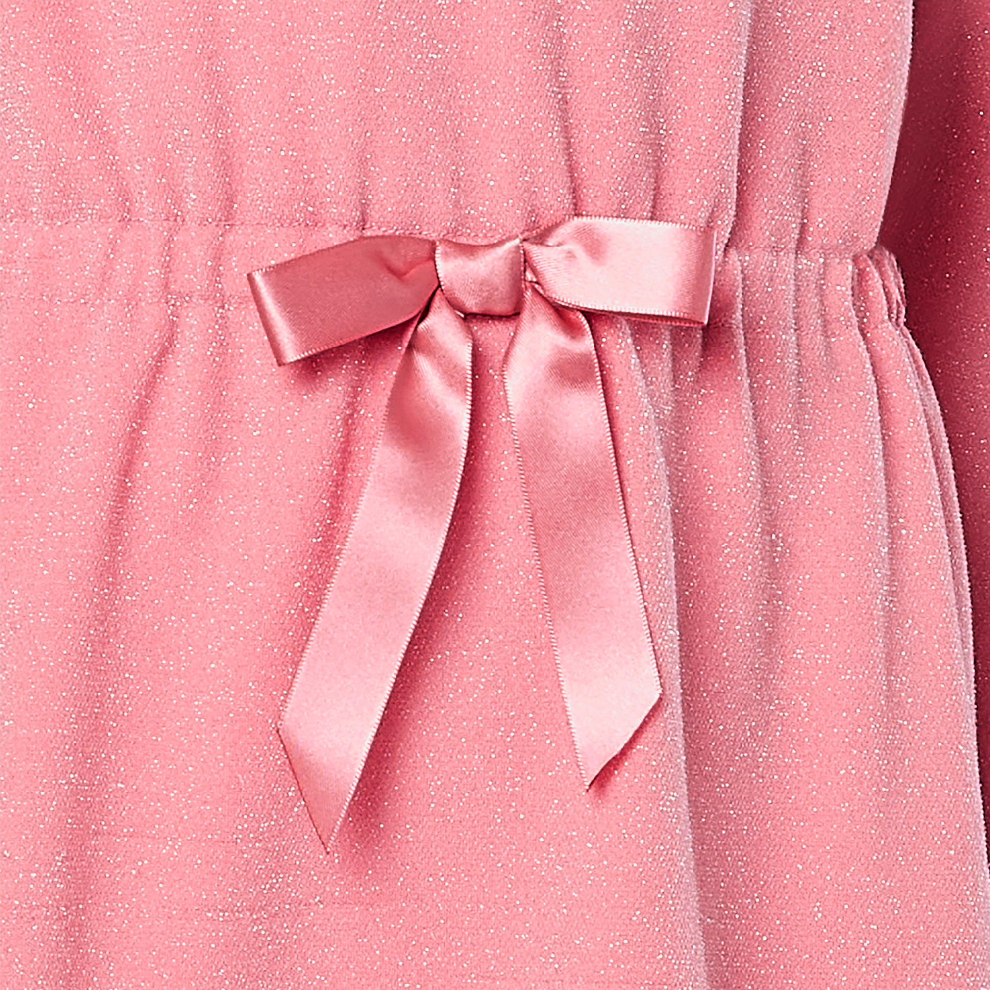 American Girl X Something Navy Rosy Radiance Puff-Sleeve Dress For Girls - Image 5