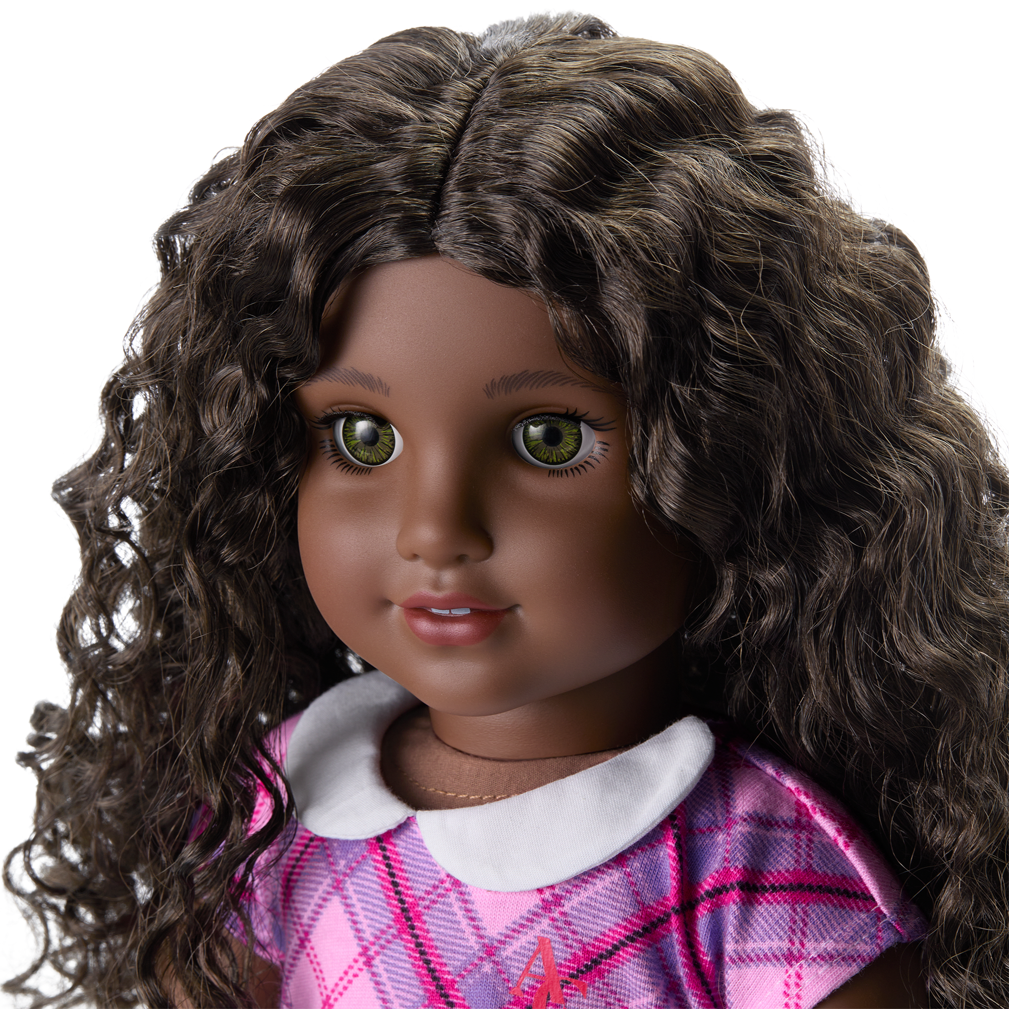 Truly Me 18-Inch Doll #127 With Curly Dark-Brown Hair - Image 4