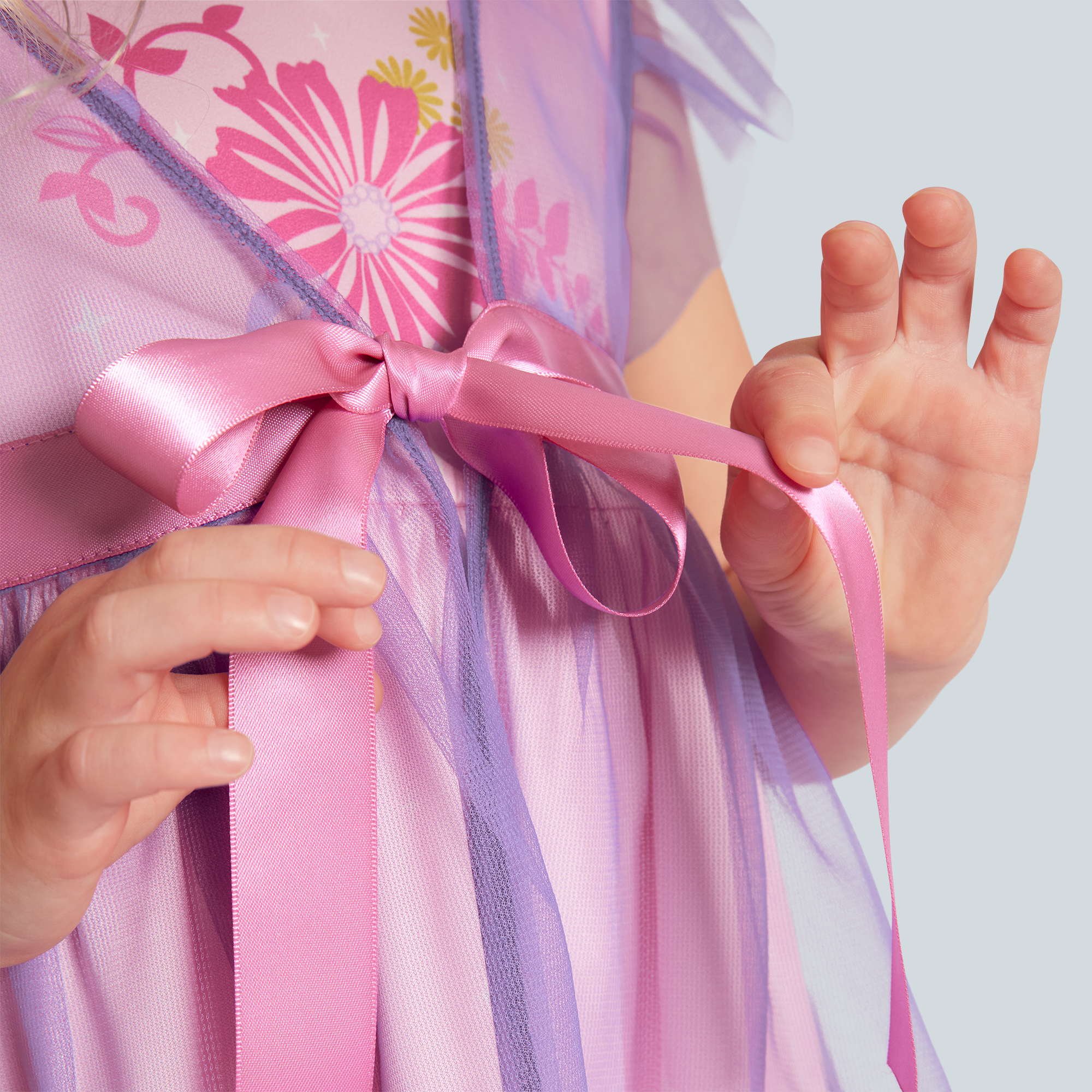 Royal Ruffles Nightie & Robe For Little Girls - Image 7